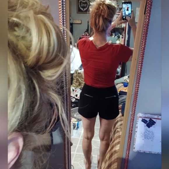 🎈Rag & Bone🎈BUY 1 GET 1 FREE💥 Black Jacquard Shorts Sz 4 - Picture 8 of 13